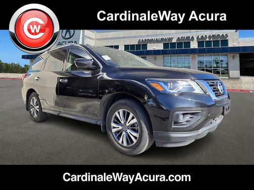 Magnetic Black Pearl 2020 Nissan Pathfinder S 4WD