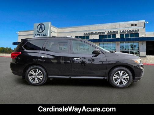 Magnetic Black Pearl 2020 Nissan Pathfinder S 4WD