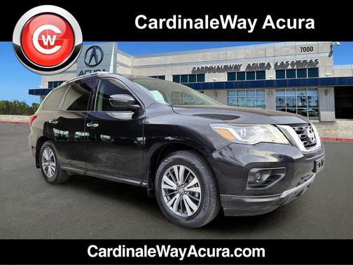 Magnetic Black Pearl 2020 Nissan Pathfinder S 4WD