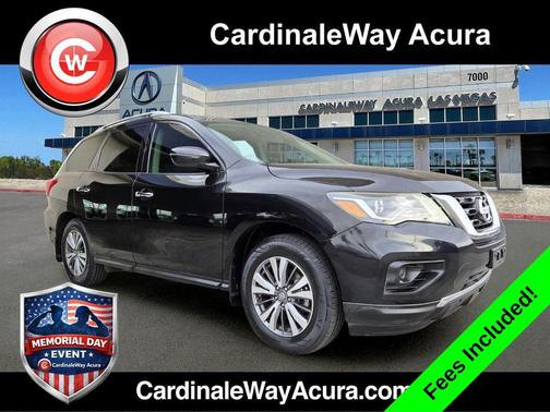 Magnetic Black Pearl 2020 Nissan Pathfinder S 4WD