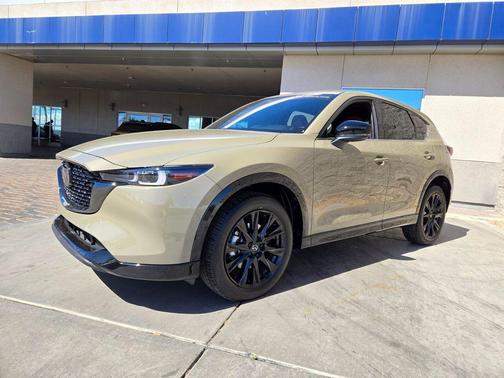 Zircon Sand Metallic 2024 Mazda CX-5 2.5 Carbon Turbo