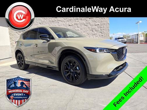 Zircon Sand Metallic 2024 Mazda CX-5 2.5 Carbon Turbo