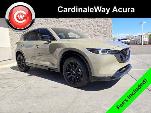 Zircon Sand Metallic 2024 Mazda CX-5 2.5 Carbon Turbo SUV