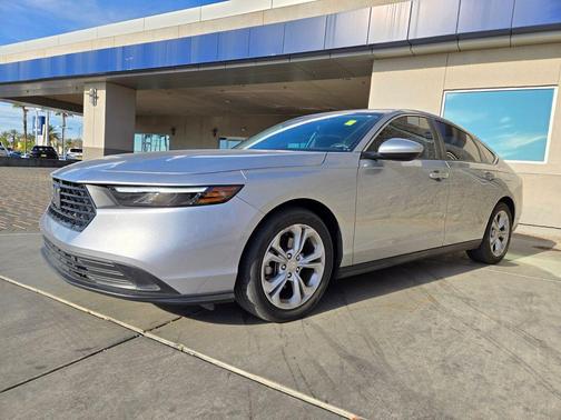 Solar Silver Metallic 2024 Honda Accord LX 1.5T