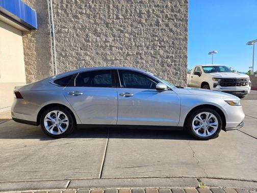 Solar Silver Metallic 2024 Honda Accord LX 1.5T