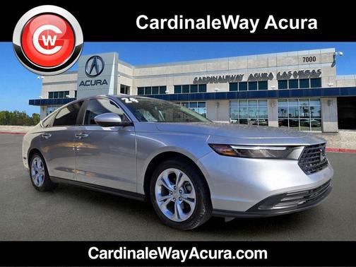 Solar Silver Metallic 2024 Honda Accord LX 1.5T