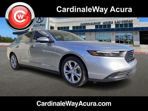 Solar Silver Metallic 2024 Honda Accord LX 1.5T