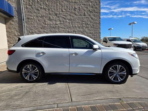 White Diamond Pearl 2018 Acura MDX 3.5L w/Technology Package