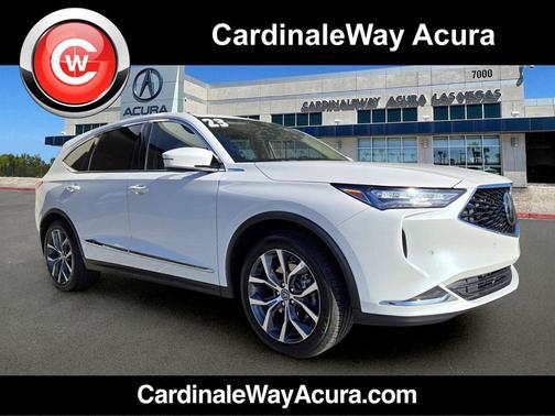 Platinum White Pearl 2023 Acura MDX Technology Package