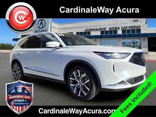 Platinum White Pearl 2023 Acura MDX Technology Package