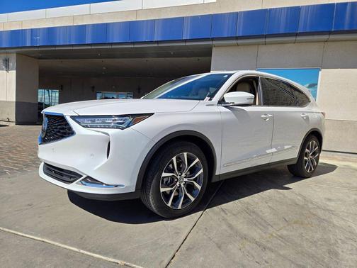 Platinum White Pearl 2023 Acura MDX Technology Package