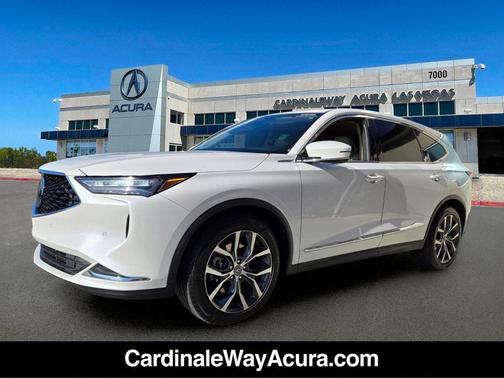 Platinum White Pearl 2023 Acura MDX Technology Package