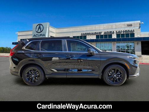 Crystal Black Pearl 2024 Honda CR-V Hybrid Sport FWD