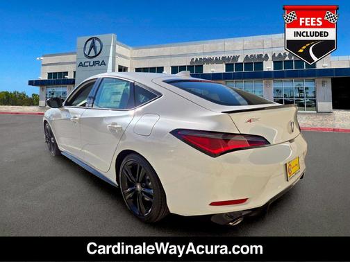 Platinum White 2026 Acura Integra FWD A-Spec