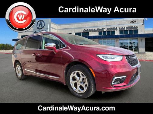 Velvet Red Pearlcoat 2021 Chrysler Pacifica Limited