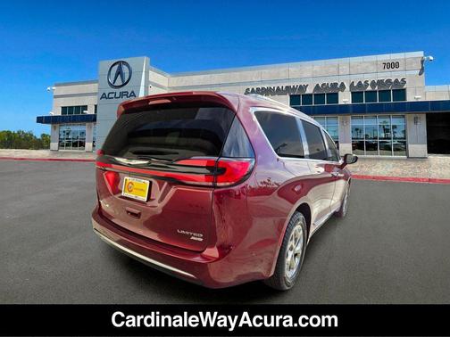 Velvet Red Pearlcoat 2021 Chrysler Pacifica Limited
