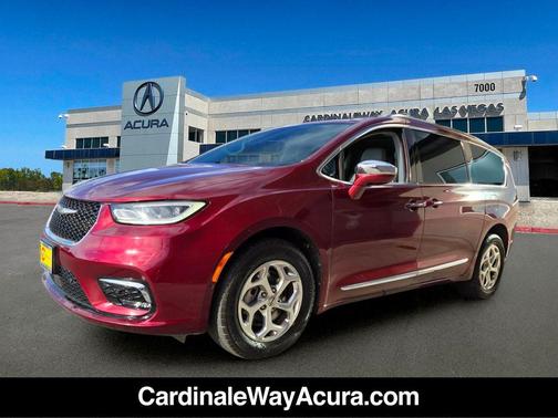 Velvet Red Pearlcoat 2021 Chrysler Pacifica Limited