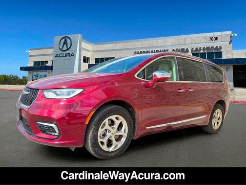 Velvet Red Pearlcoat 2021 Chrysler Pacifica Limited