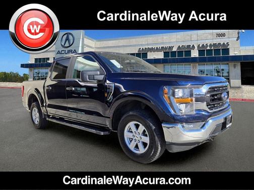 Blue Metallic 2023 Ford F-150 XLT