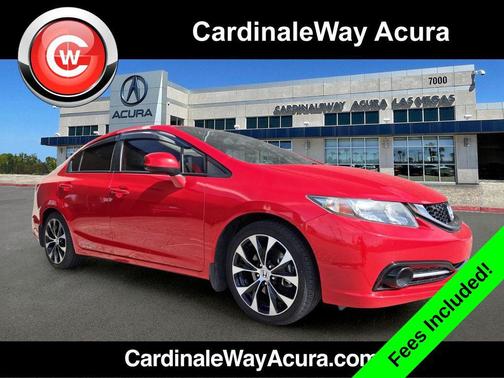 Rallye Red 2013 Honda Civic Si Sedan