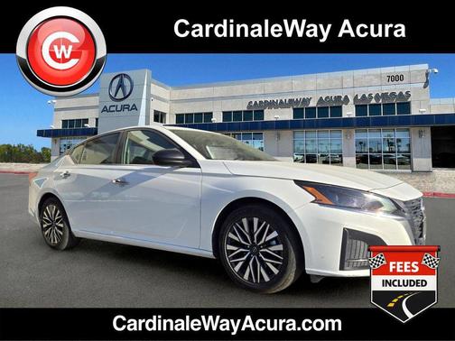 Glacier White 2025 Nissan Altima SV FWD