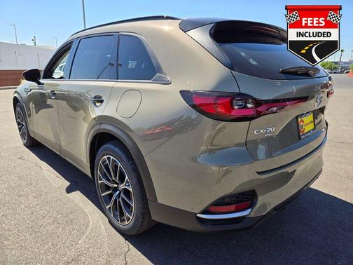 Zircon Sand Metallic 2025 Mazda CX-70 PHEV Premium Package