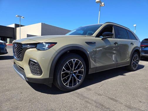 Sand Metallic 2025 Mazda CX-70 PHEV Premium