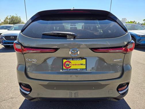 Sand Metallic 2025 Mazda CX-70 PHEV Premium