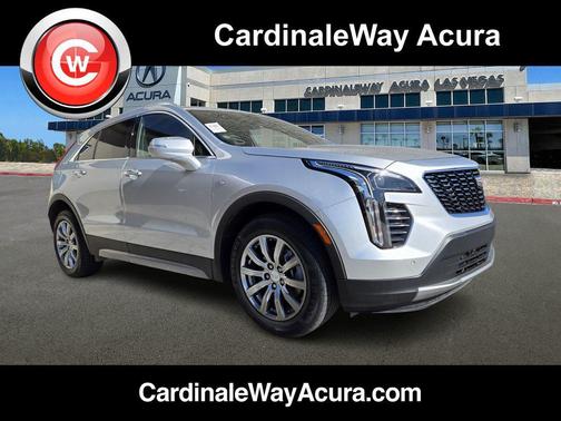 Radiant Silver Metallic 2022 Cadillac XT4 Premium Luxury