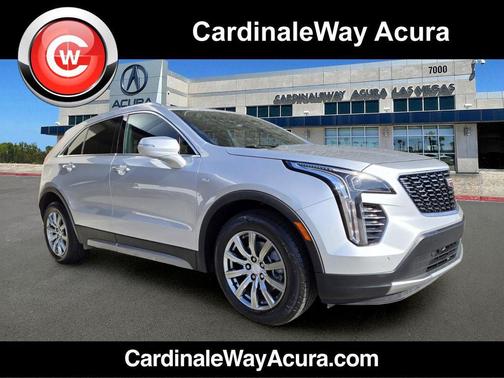 Radiant Silver Metallic 2022 Cadillac XT4 Premium Luxury