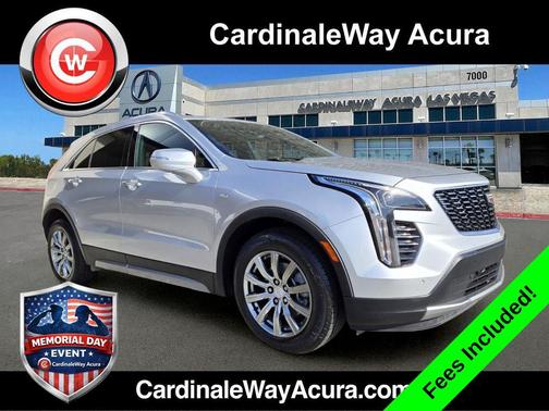 Radiant Silver Metallic 2022 Cadillac XT4 Premium Luxury