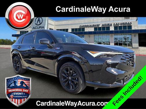 Crystal Black Pearl 2025 Acura ADX A-Spec with Advance
