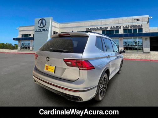 Pyrite Silver Metallic 2022 Volkswagen Tiguan 2.0T SE R-Line Black