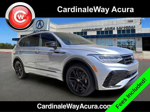 Pyrite Silver Metallic 2022 Volkswagen Tiguan 2.0T SE R-Line Black