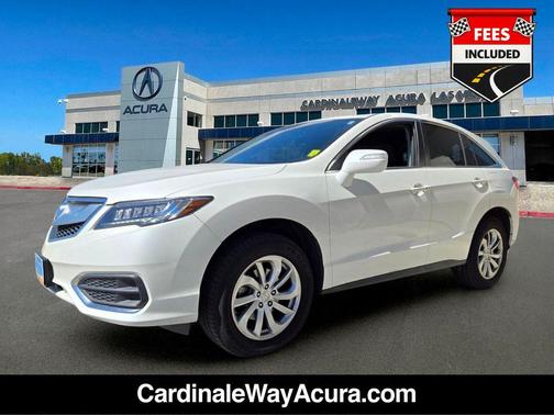 White Diamond Pearl 2018 Acura RDX AcuraWatch Plus Package