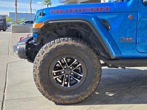 Hydro Blue Pearlcoat 2024 Jeep Wrangler Rubicon