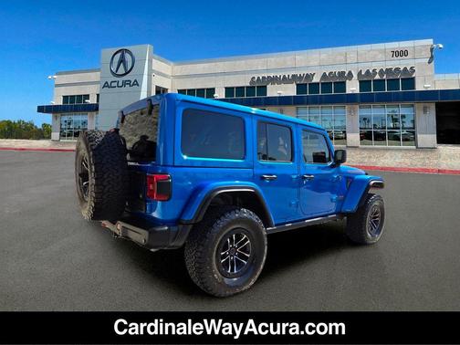 Hydro Blue Pearlcoat 2024 Jeep Wrangler Rubicon