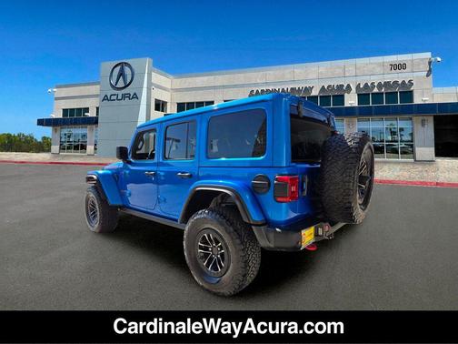 Hydro Blue Pearlcoat 2024 Jeep Wrangler Rubicon
