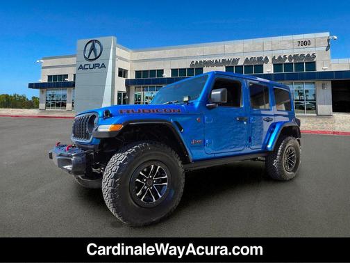 Hydro Blue Pearlcoat 2024 Jeep Wrangler Rubicon