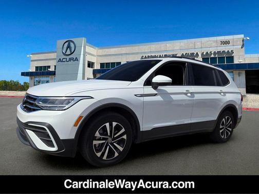 Pure White 2024 Volkswagen Tiguan 2.0T S