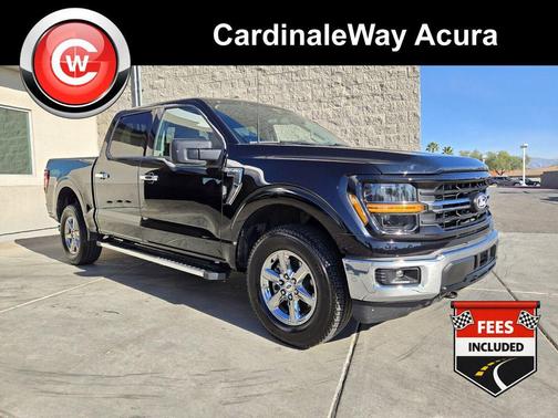 Agate Black Metallic 2025 Ford F-150 XLT