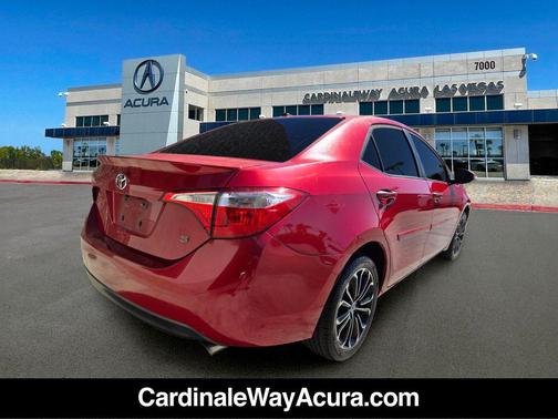 Barcelona Red Metallic 2014 Toyota Corolla S Plus