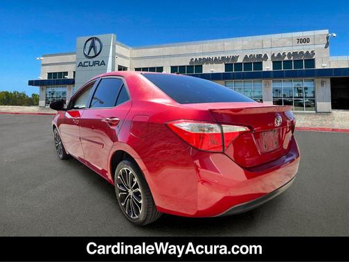 Barcelona Red Metallic 2014 Toyota Corolla S Plus