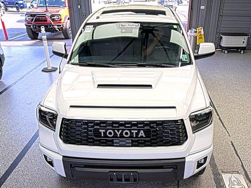 Super White 2019 Toyota Tundra TRD Pro 5.7L V8