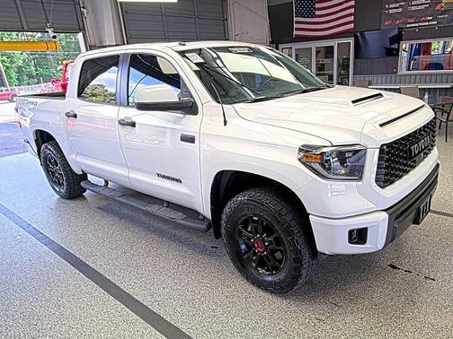 Super White 2019 Toyota Tundra TRD Pro 5.7L V8