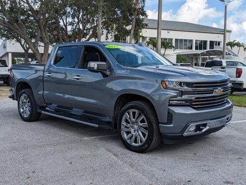 Satin Steel Metallic 2019 Chevrolet Silverado 1500 High Country