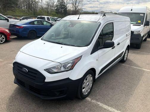 Frozen White 2023 Ford Transit Connect XL Cargo Van