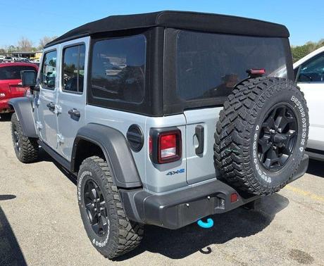 Silver Zynith Clearcoat 2023 Jeep Wrangler 4xe Willys