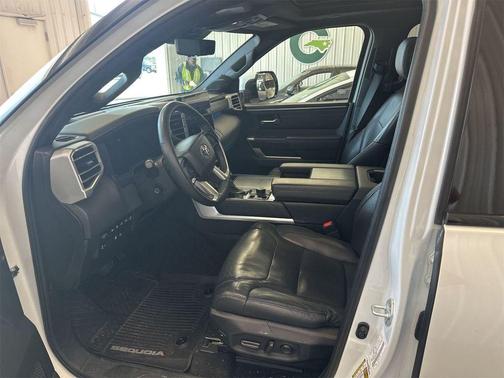 Wind Chill Pearl 2023 Toyota Sequoia Platinum