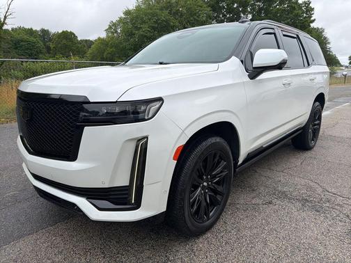 Crystal White Tricoat 2022 Cadillac Escalade Sport Platinum